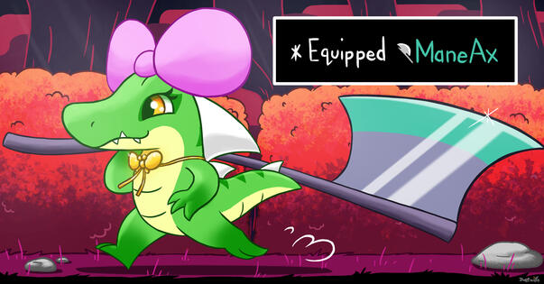 luma equipped the maneax