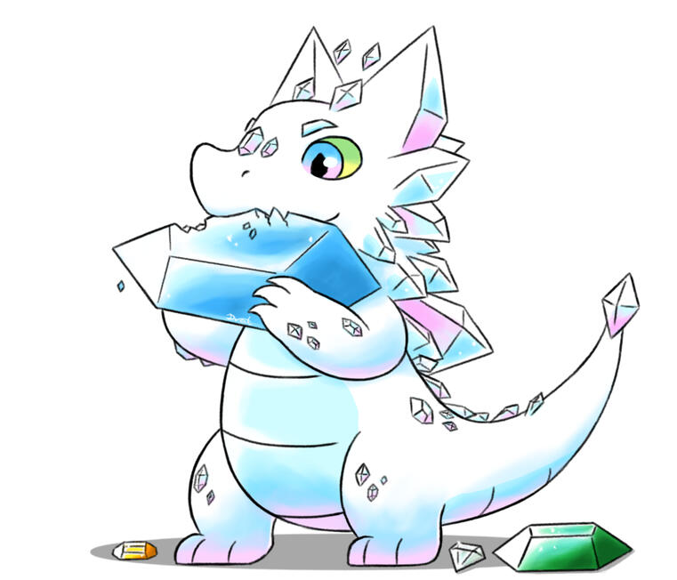 crystal dragon
